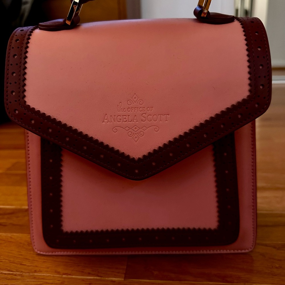 The Office of Angela Scott leather purse brand new never used - Picture 5 of 5